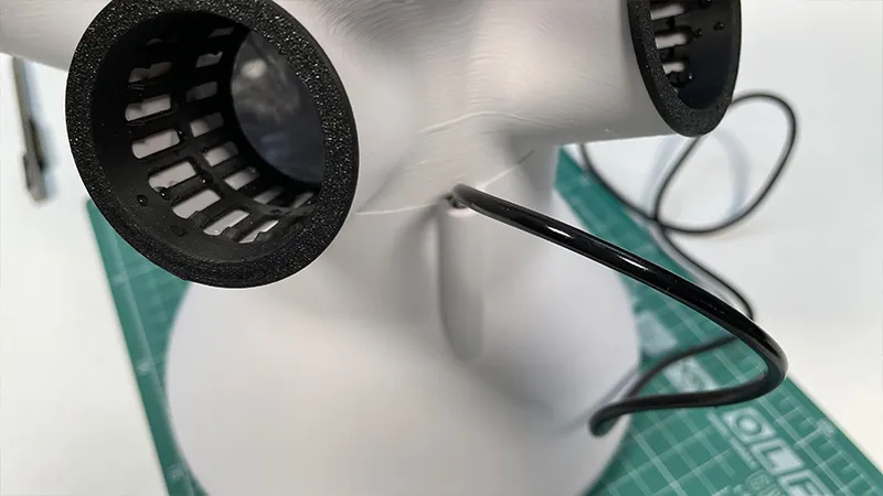 Hydroponic growing tower base detail